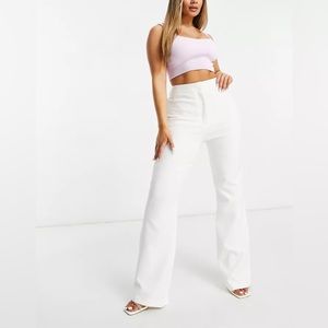 White dress pants